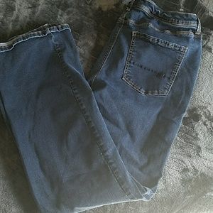 Maurices curvy fit denim flex slim bootcut 15/16 r